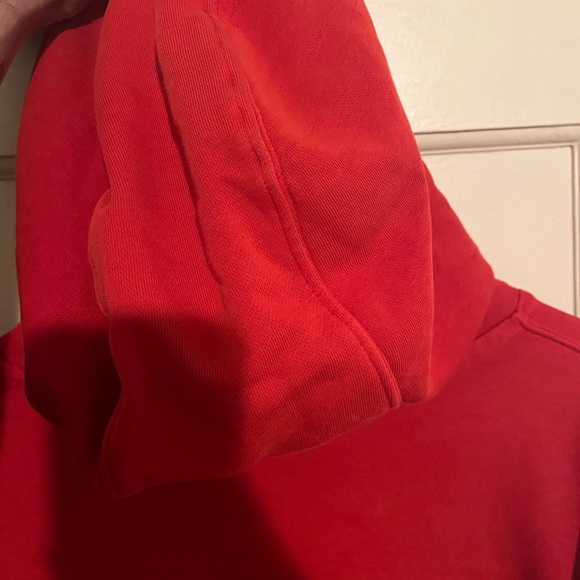 Nike Red Logo Large Hoodie - Picture 6 of 6